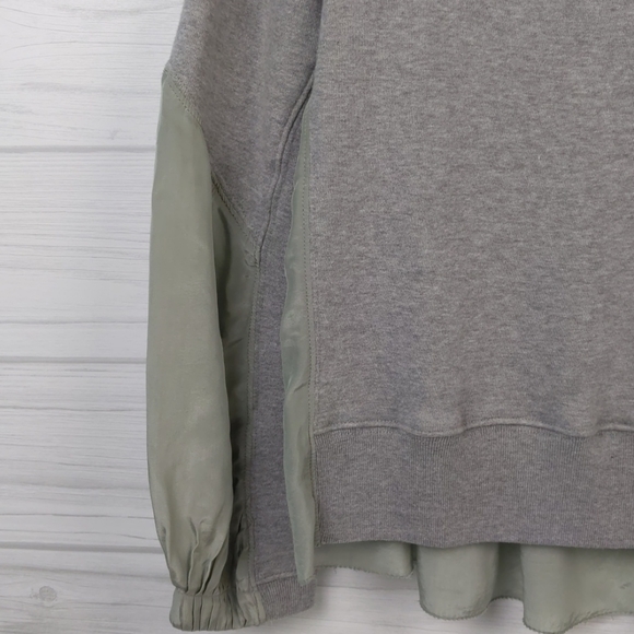 Sea New York Gray Sweatshirt with Viscose Ruffles - Picture 3 of 7